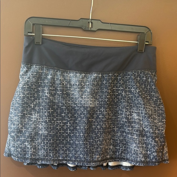 lululemon athletica Dresses & Skirts - Lululemon Navy Blue Mini Sport Skort Exercise Skirt